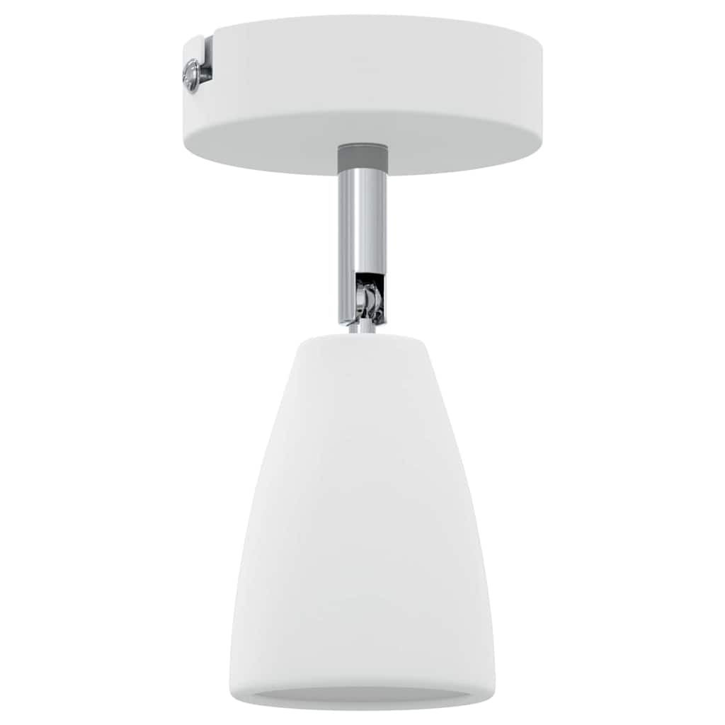 vidaXL Ceiling Spotlight with Spotlights White 8 x 8 x 14 cm Metal