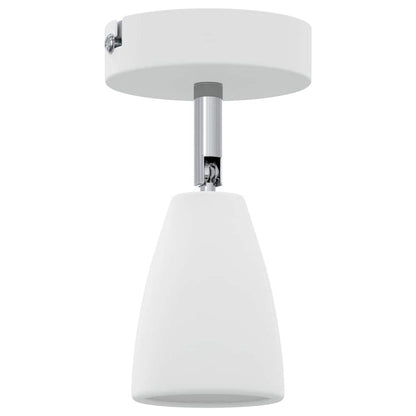 vidaXL Ceiling Spotlight with Spotlights White 8 x 8 x 14 cm Metal