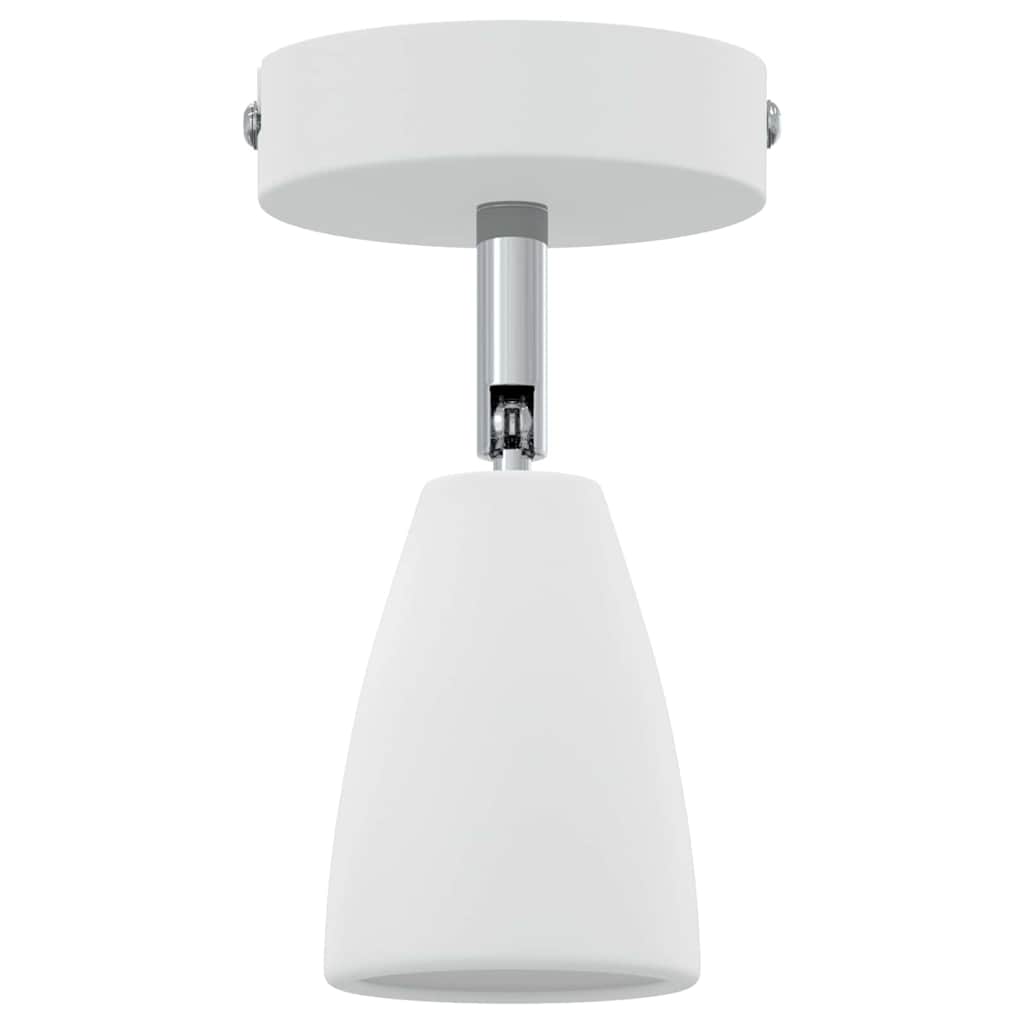 vidaXL Ceiling Spotlight with Spotlights White 8 x 8 x 14 cm Metal