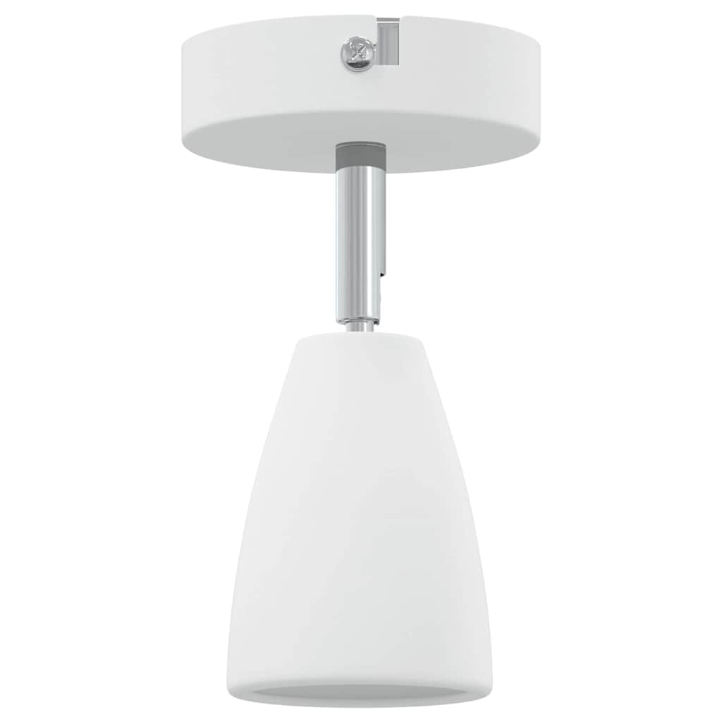 vidaXL Ceiling Spotlight with Spotlights White 8 x 8 x 14 cm Metal