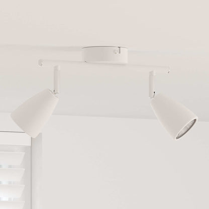 vidaXL Ceiling Spotlight White 25.5 x 8 x 15.5 cm Steel