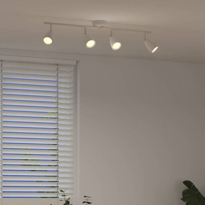 vidaXL Ceiling Spotlight White 70 x 12.5 x 10.5 cm Metal