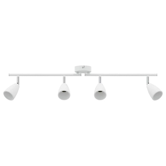vidaXL Ceiling Spotlight White 69.5 x 12.5 x 10.5 cm Steel