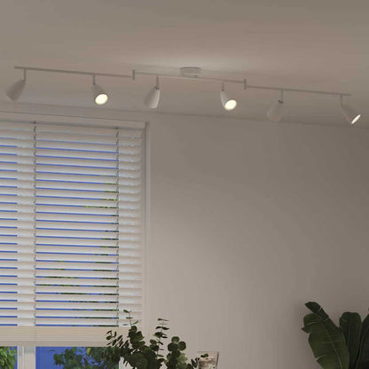 vidaXL Ceiling Spotlight White 176.5 x 13.5 x 12.5 cm Steel