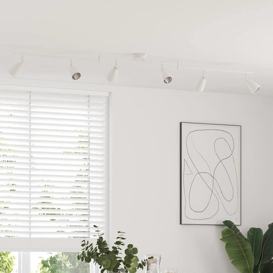 vidaXL Ceiling Spotlight White 176.5 x 13.5 x 12.5 cm Steel