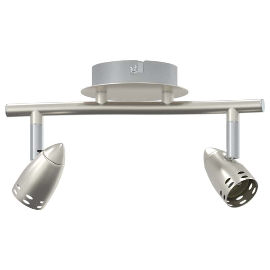vidaXL Ceiling Spotlight Matt nickel 27 x 14 x 12 cm Steel