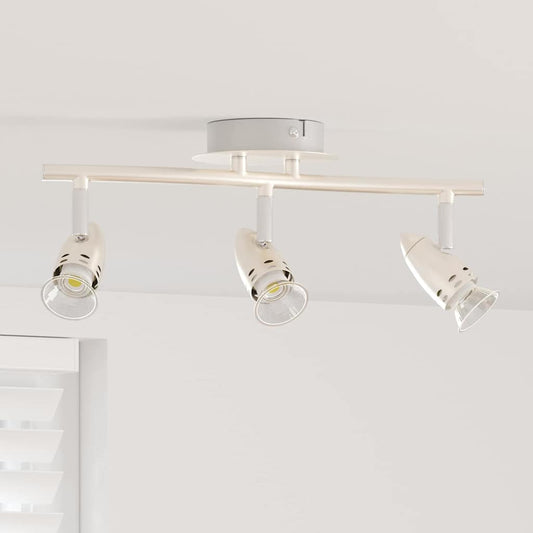 vidaXL Ceiling Spotlight Matt nickel 36.5 x 10 x 12.5 cm Steel