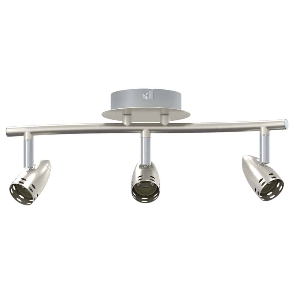vidaXL Ceiling Spotlight Matt nickel 36.5 x 10 x 12.5 cm Steel