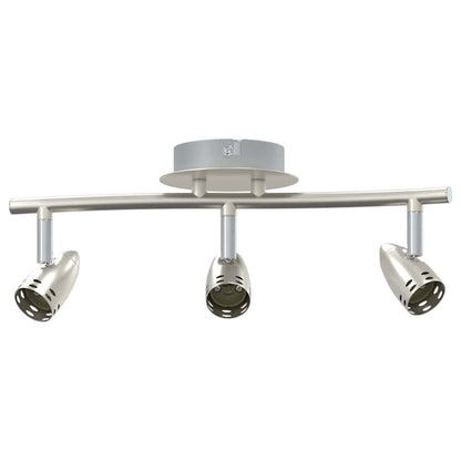 vidaXL Ceiling Spotlight Matt nickel 36.5 x 10 x 12.5 cm Steel