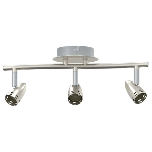 vidaXL Ceiling Spotlight Matt nickel 36.5 x 10 x 12.5 cm Steel