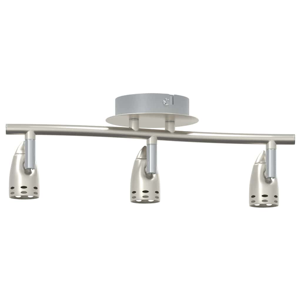 vidaXL Ceiling Spotlight Matt nickel 36.5 x 10 x 12.5 cm Steel