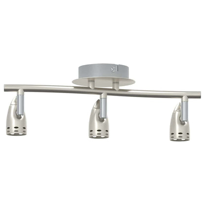 vidaXL Ceiling Spotlight Matt nickel 36.5 x 10 x 12.5 cm Steel