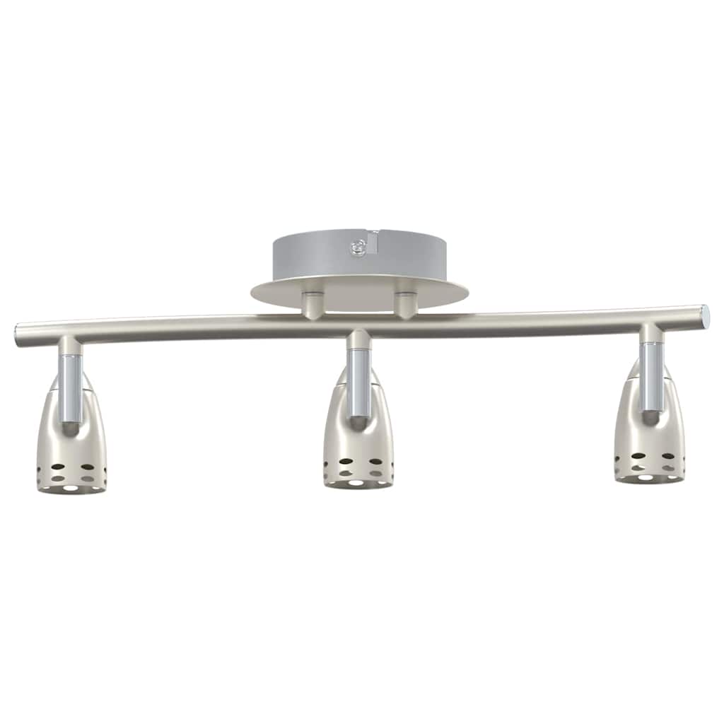 vidaXL Ceiling Spotlight Matt nickel 36.5 x 10 x 12.5 cm Steel