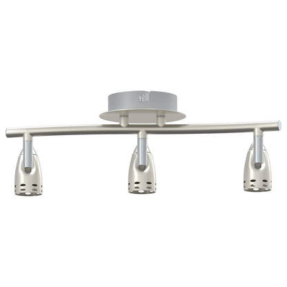 vidaXL Ceiling Spotlight Matt nickel 36.5 x 10 x 12.5 cm Steel