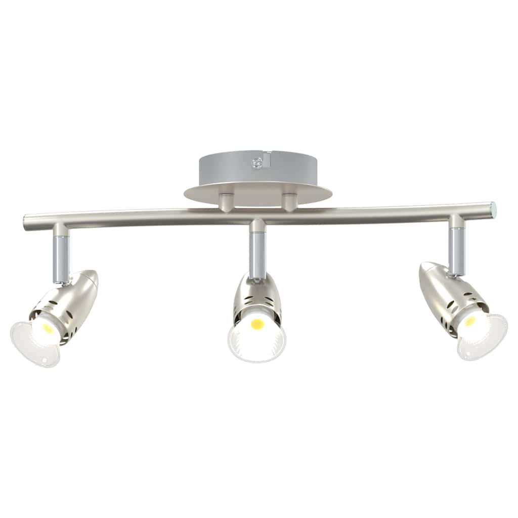 vidaXL Ceiling Spotlight Matt nickel 36.5 x 10 x 12.5 cm Steel