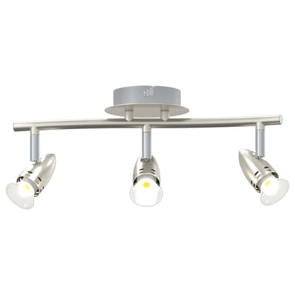 vidaXL Ceiling Spotlight Matt nickel 36.5 x 10 x 12.5 cm Steel