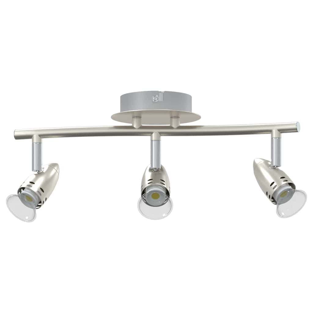vidaXL Ceiling Spotlight Matt nickel 36.5 x 10 x 12.5 cm Steel
