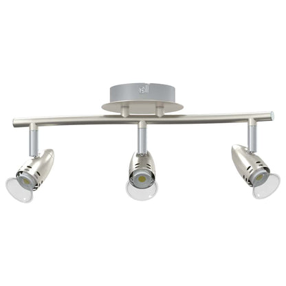 vidaXL Ceiling Spotlight Matt nickel 36.5 x 10 x 12.5 cm Steel