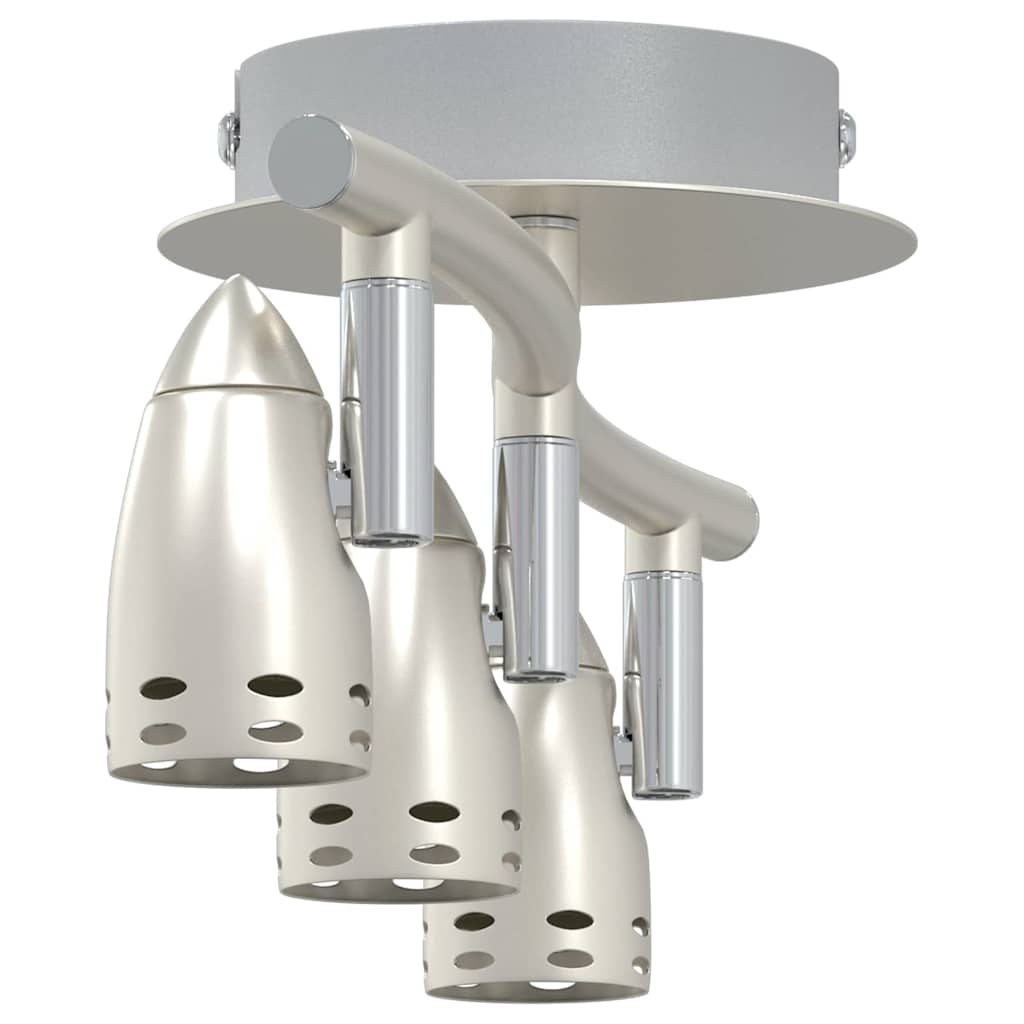 vidaXL Ceiling Spotlight Matt nickel 36.5 x 10 x 12.5 cm Steel