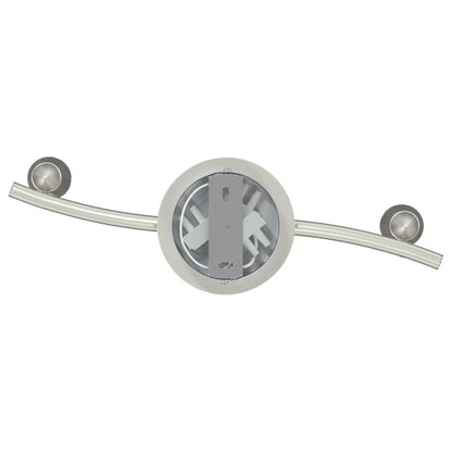 vidaXL Ceiling Spotlight Matt nickel 36.5 x 10 x 12.5 cm Steel
