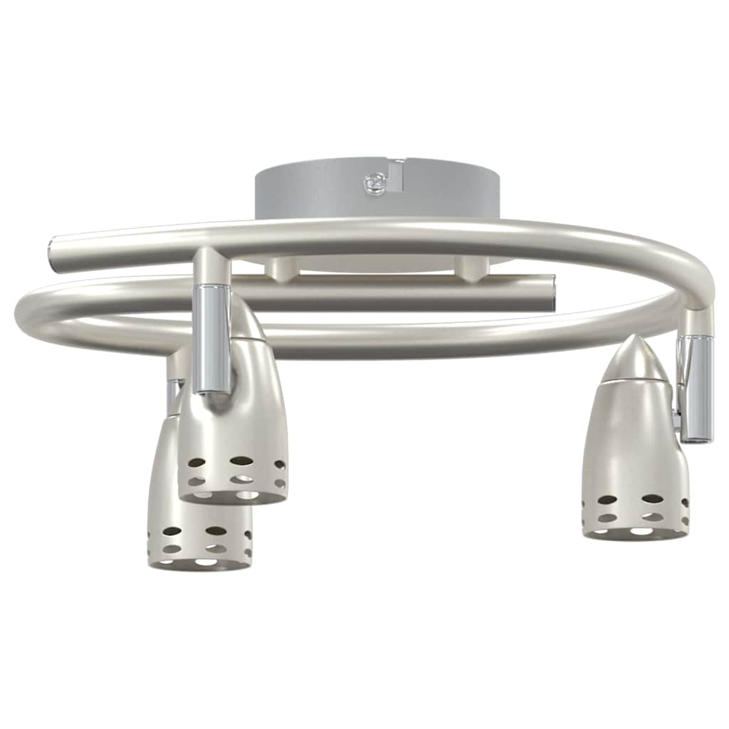vidaXL Ceiling Spotlight Nickel 24 x 22 x 12.5 cm Metal