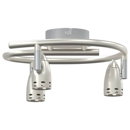 vidaXL Ceiling Spotlight Nickel 24 x 22 x 12.5 cm Metal