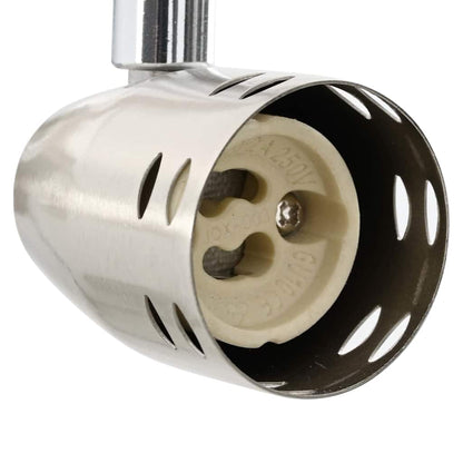vidaXL Ceiling Spotlight Nickel 61 x 10 x 12.5 cm Metal