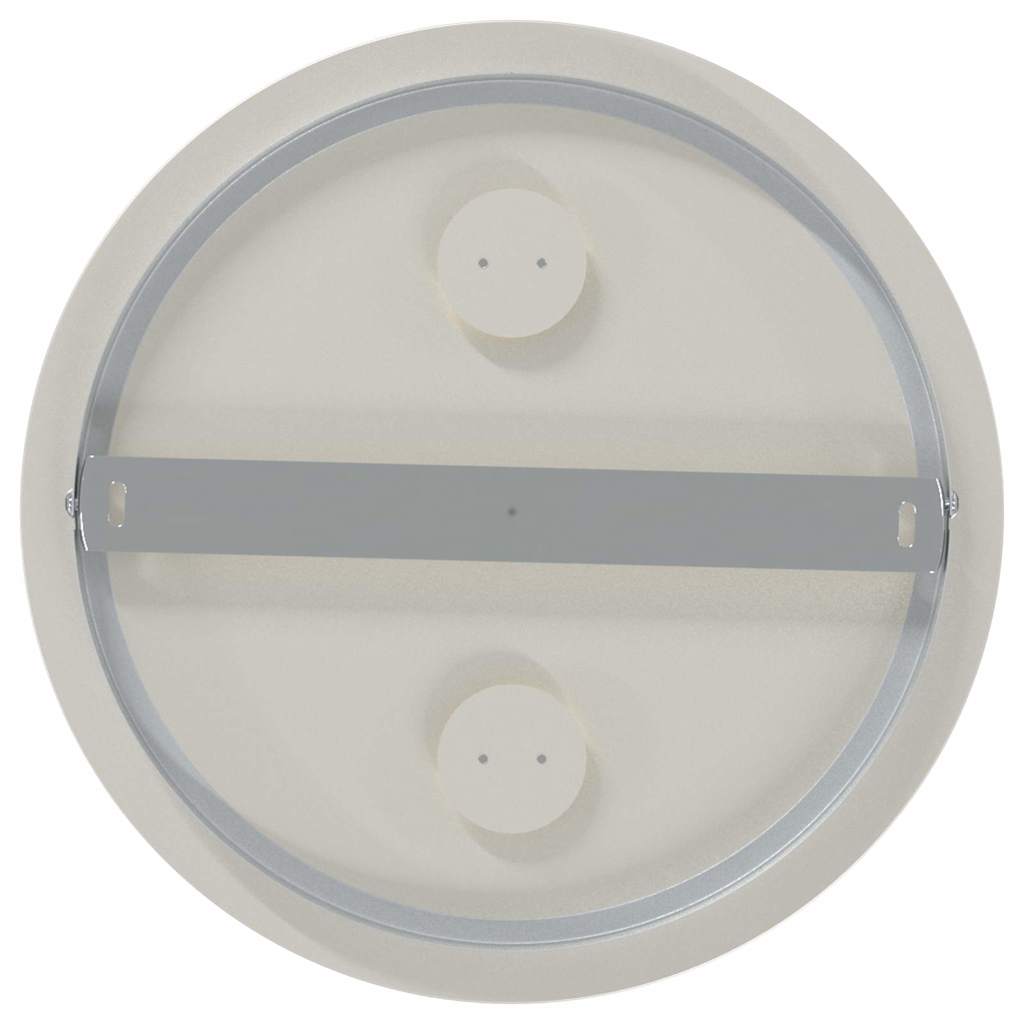 vidaXL Ceiling Spotlight Silver 29 x 29 x 11 cm Steel and glass