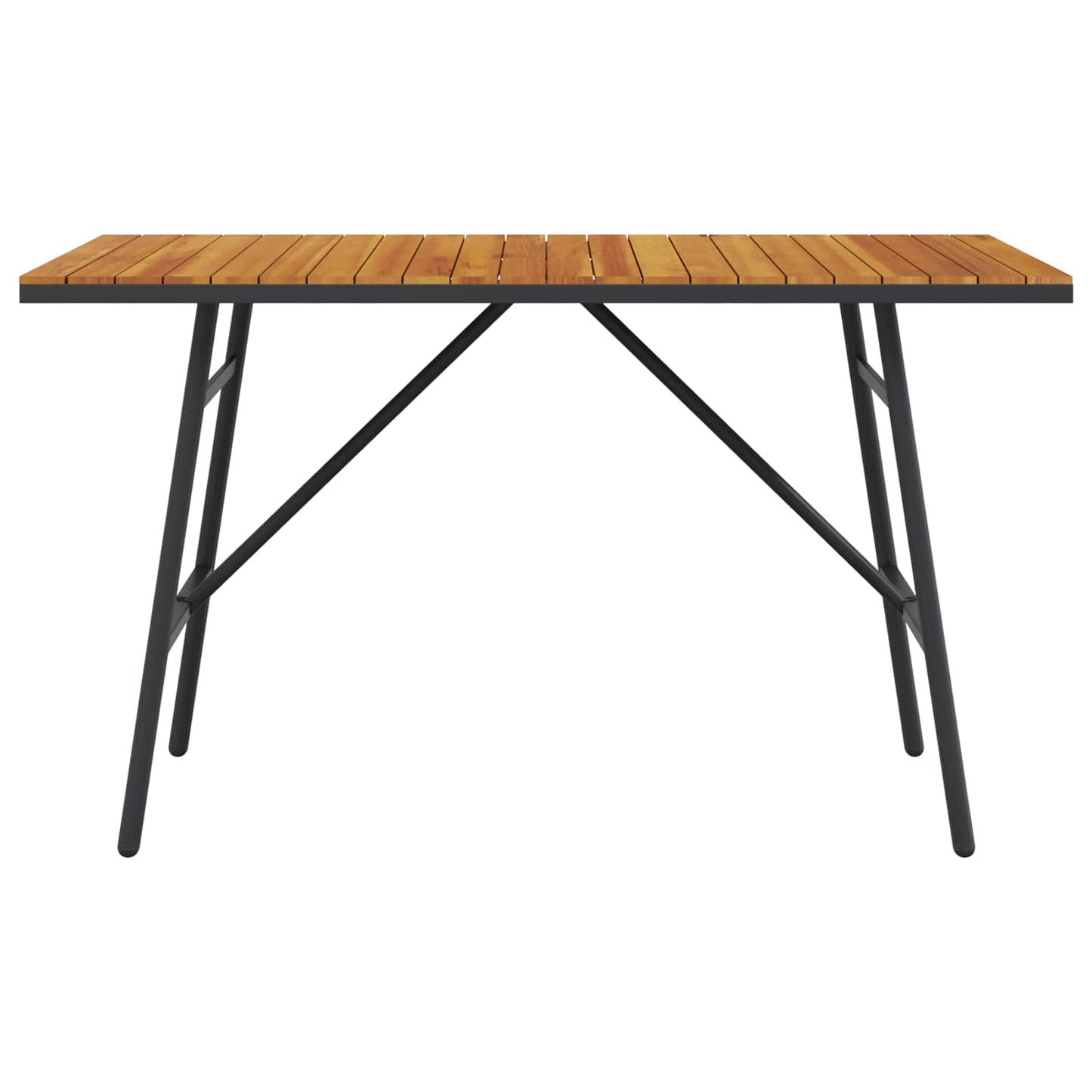 vidaXL Dining Table Brown 110 x 55 x 61.5 cm Solid Acacia Wood