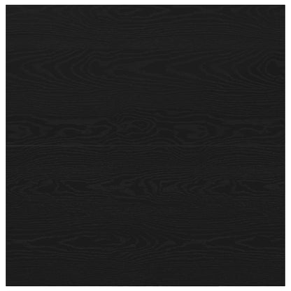 vidaXL Coffee Table with Drawers Black Oak 100x100x40 cm