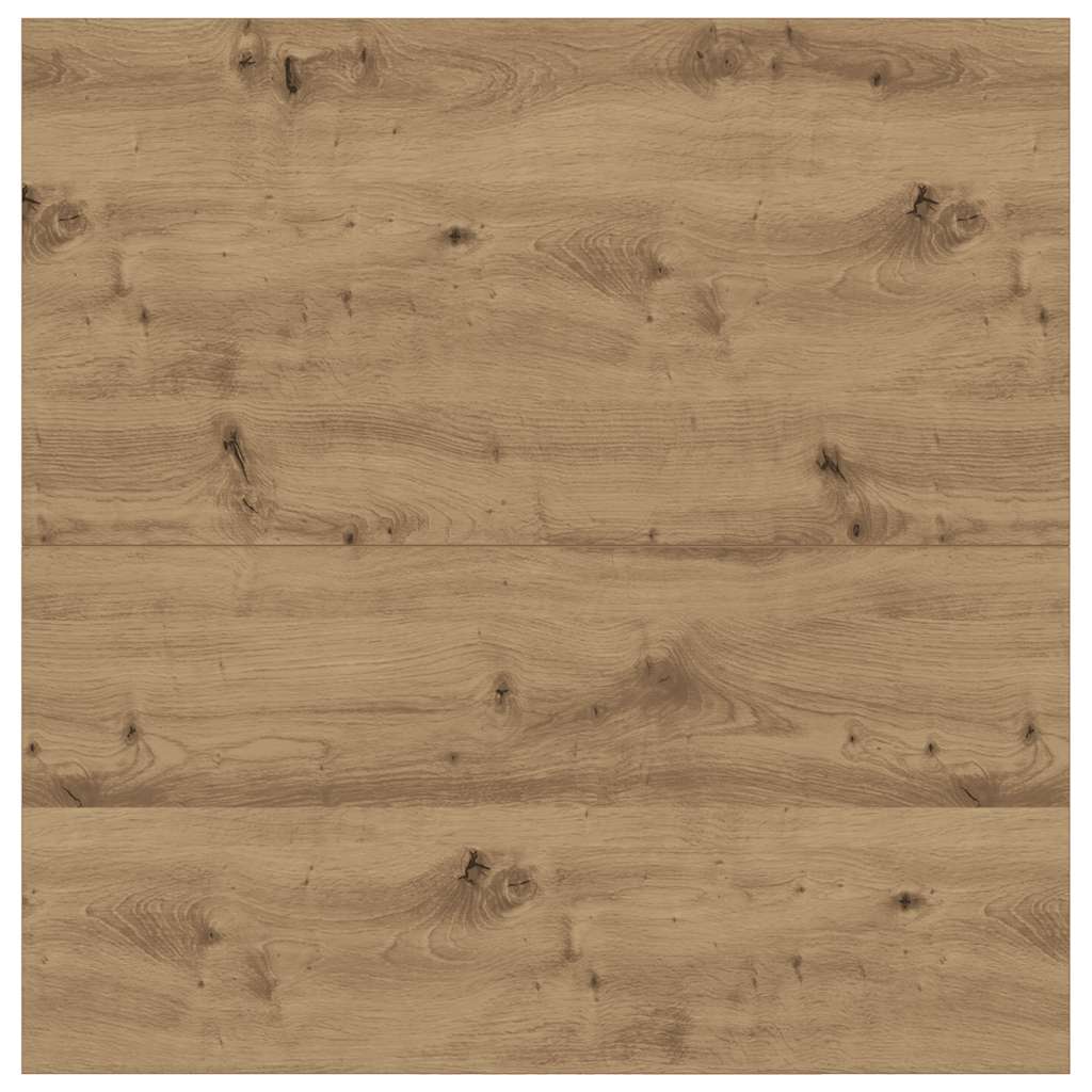 vidaXL Coffee Table with Drawers Artisan Oak 100x100x40 cm