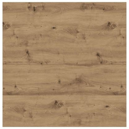 vidaXL Coffee Table with Drawers Artisan Oak 100x100x40 cm
