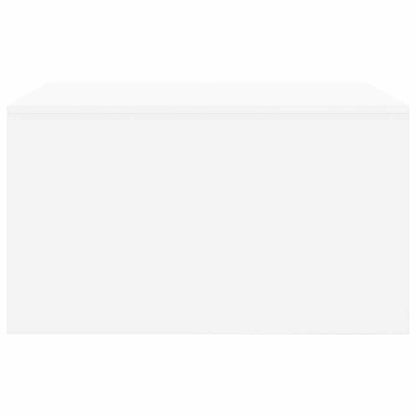 vidaXL Coffee Table with Drawers White 70.5x70x40 cm