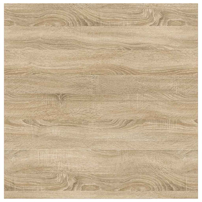 vidaXL Coffee Table with Drawers Sonoma Oak 70.5x70x40 cm