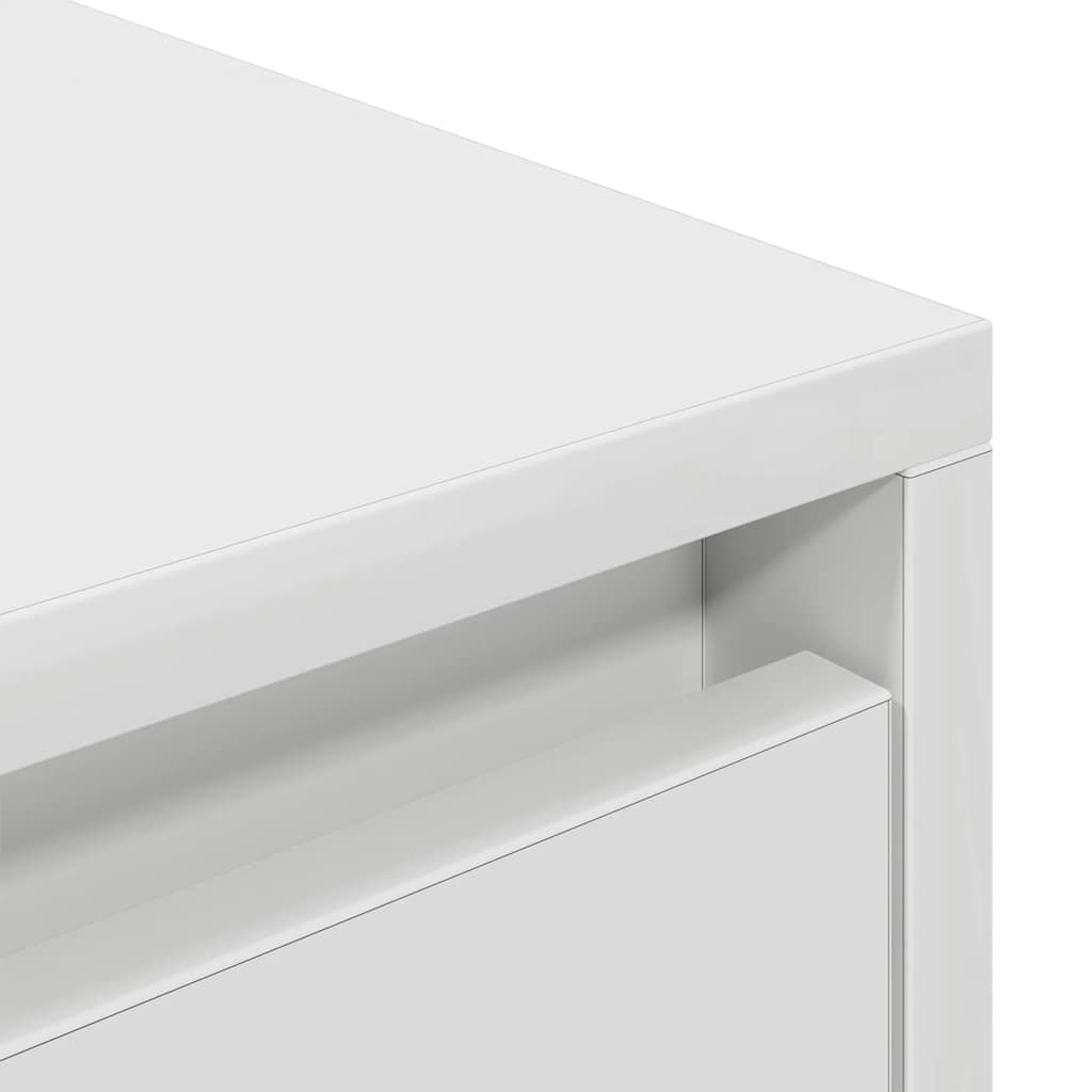 vidaXL TV Cabinet | White | Engineered wood | Large | TV Cabinet | Rectangular