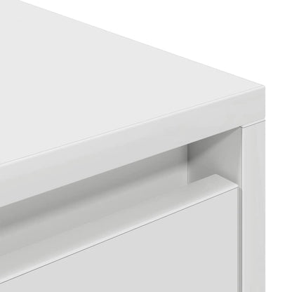 vidaXL TV Cabinet | White | Engineered wood | Large | TV Cabinet | Rectangular