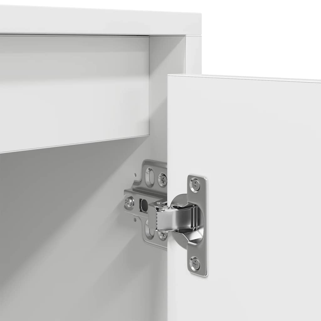 vidaXL TV Cabinet White 188,5x41x50 cm Engineered Wood
