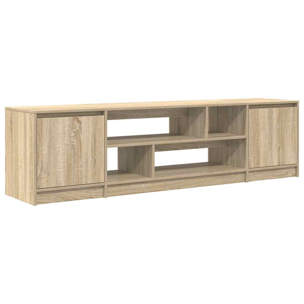 vidaXL TV Cabinet Sonoma Oak 188,5x41x50 cm Engineered Wood