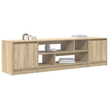 vidaXL TV Cabinet Sonoma Oak 188,5x41x50 cm Engineered Wood
