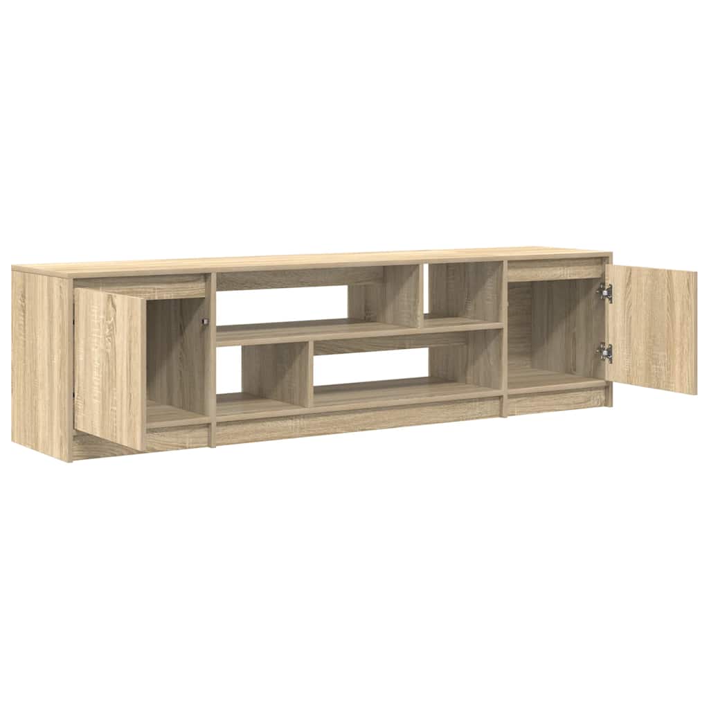 vidaXL TV Cabinet Sonoma Oak 188,5x41x50 cm Engineered Wood