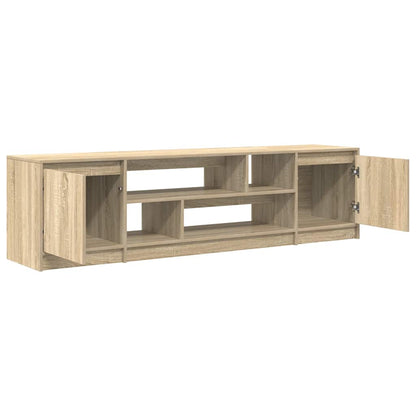 vidaXL TV Cabinet Sonoma Oak 188,5x41x50 cm Engineered Wood
