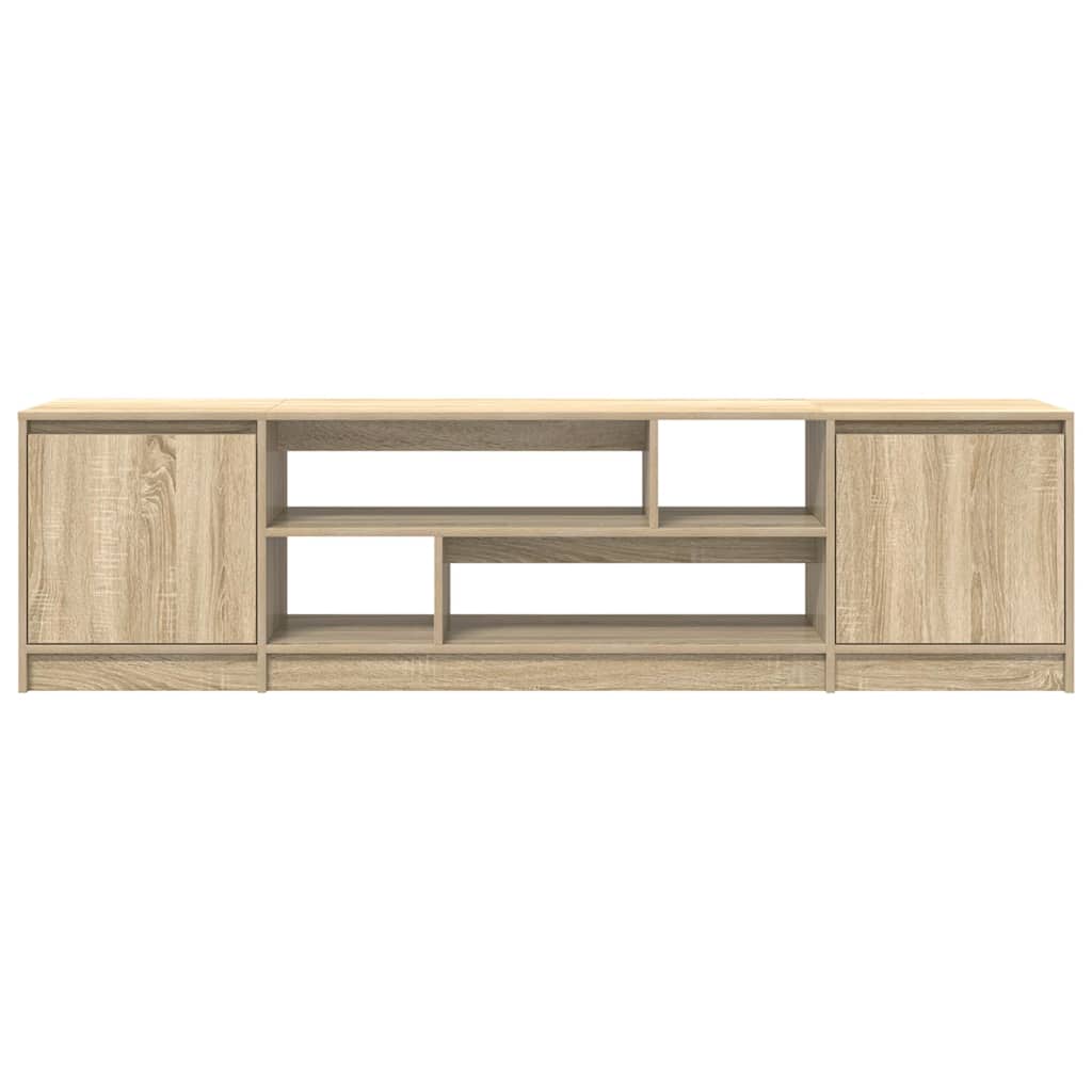 vidaXL TV Cabinet Sonoma Oak 188,5x41x50 cm Engineered Wood