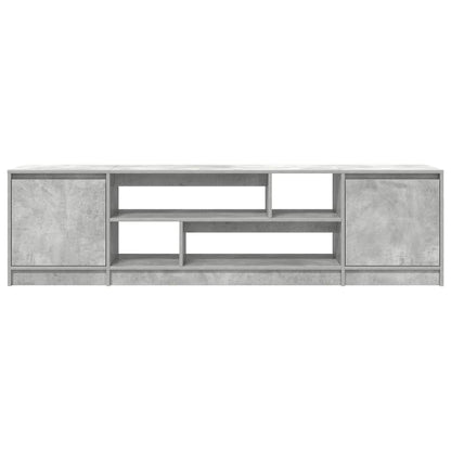 vidaXL TV Cabinet Concrete Grey 188,5x41x50 cm Engineered Wood