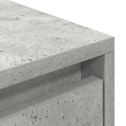 vidaXL TV Cabinet Concrete Grey 188,5x41x50 cm Engineered Wood