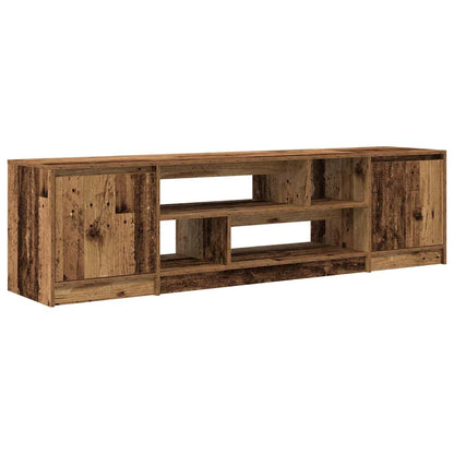 vidaXL TV Cabinet Old Wood 188,5x41x50 cm Engineered Wood