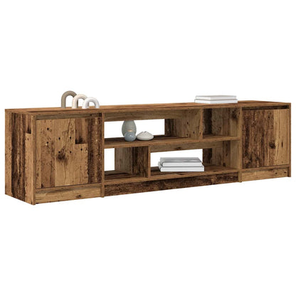 vidaXL TV Cabinet Old Wood 188,5x41x50 cm Engineered Wood