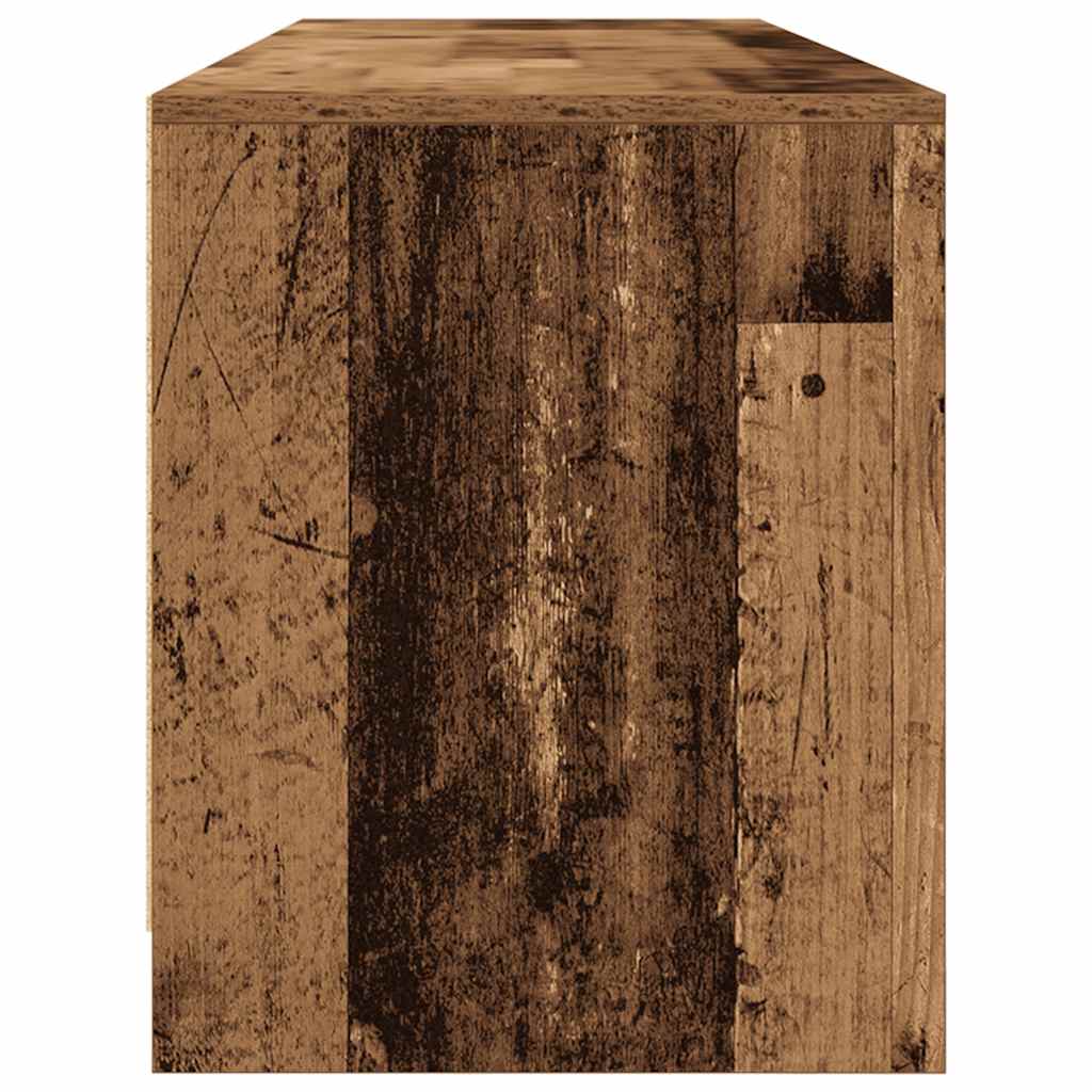 vidaXL TV Cabinet Old Wood 188,5x41x50 cm Engineered Wood