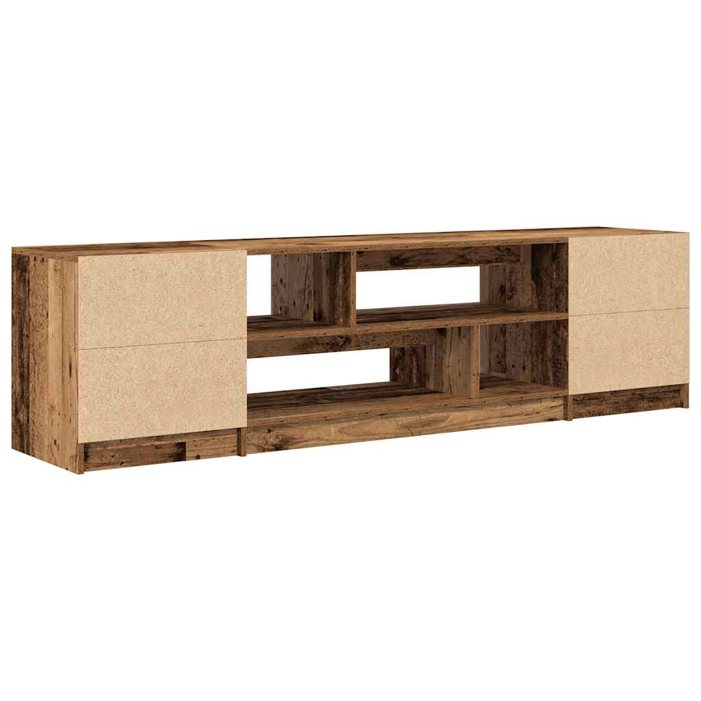 vidaXL TV Cabinet Old Wood 188,5x41x50 cm Engineered Wood