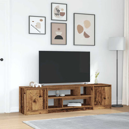 vidaXL TV Cabinet Old Wood 188,5x41x50 cm Engineered Wood
