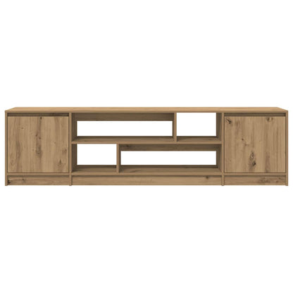 vidaXL TV Cabinet Artisan Oak 188.5x41x50 cm Engineered Wood